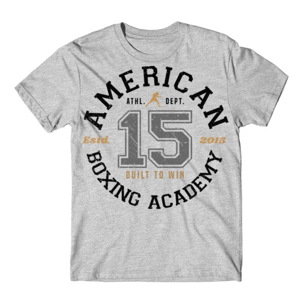AMERICAN BOXING ACADEMY - VINTAGE STAMP - T-SHIRT - $6ACUMY$ Thumbnail